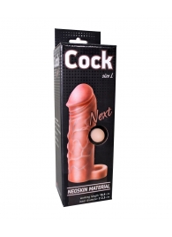 Фаллоудлинитель с кольцом COCK size L - 16,5 см. - LOVETOY (А-Полимер) - в Стерлитамаке купить с доставкой