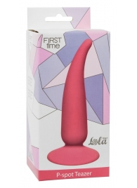 Розовая анальная пробка P-spot Teazer Pink - 12,2 см. - Lola Games - в Стерлитамаке купить с доставкой