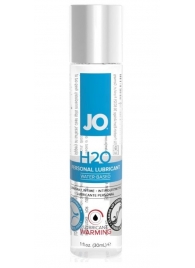 Возбуждающий лубрикант на водной основе JO Personal Lubricant H2O Warming - 30 мл. - System JO - купить с доставкой в Стерлитамаке