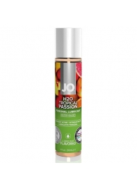 Смазка с ароматом тропических фруктов JO Flavored Tropical Passion - 30 мл. - System JO - купить с доставкой в Стерлитамаке