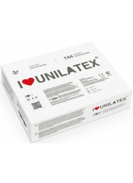 Ультратонкие презервативы Unilatex Ultra Thin - 144 шт. - Unilatex - купить с доставкой в Стерлитамаке