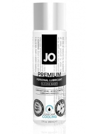 Охлаждающий лубрикант на силиконовой основе JO Personal Premium Lubricant Cooling - 60 мл. - System JO - купить с доставкой в Стерлитамаке