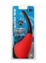 Анальный душ MENZSTUFF 310ML ANAL DOUCHE RED/BLACK - Dream Toys - купить с доставкой в Стерлитамаке