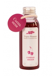 Эликсир Triple Pleasure  Горячая вишня  - 65 гр. - JULEJU - купить с доставкой в Стерлитамаке