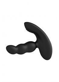 Черный силиконовый стимулятор простаты Levett Nitoc с пультом ДУ - Levett - в Стерлитамаке купить с доставкой