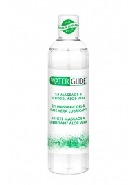 Гель-смазка 2-в-1 MASSAGE   LUBRICANT ALOE VERA - 300 мл. - Waterglide - купить с доставкой в Стерлитамаке