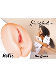 Мастурбатор с 2 тоннелями Satisfaction Gorgeous - Lola Games - в Стерлитамаке купить с доставкой