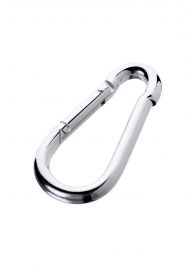 Серебристый карабин TOYFA Metal - ToyFa - купить с доставкой в Стерлитамаке