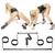 Комплект наручников и наножников с распорками Spread  em Bar and Cuff Set - Pipedream - купить с доставкой в Стерлитамаке