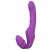 Фиолетовый безремневой вибрострапон DOUBLE DIPPER - Dream Toys - купить с доставкой в Стерлитамаке