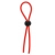 Красное эрекционное лассо с одной бусинкой-утяжкой STRETCHY THICK LASSO - Dream Toys - в Стерлитамаке купить с доставкой