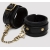 Черные оковы на ноги Bound to You Faux Leather Ankle Cuffs - Fifty Shades of Grey - купить с доставкой в Стерлитамаке