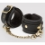Черные наручники Bound to You Faux Leather Wrist Cuffs - Fifty Shades of Grey - купить с доставкой в Стерлитамаке