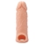 Телесная насадка EXTENDER WITH BALL STRAP 5.5 - 14 см. - Dream Toys - в Стерлитамаке купить с доставкой