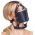 Черный намордник с кляпом-шаром Head Harness With A Gag - Orion - купить с доставкой в Стерлитамаке
