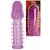 Фиолетовая насадка, удлиняющая половой член - 13,5 см. - Toyfa Basic - в Стерлитамаке купить с доставкой