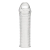 Текстурированная насадка на пенис Clear Textured Penis Enhancing Sleeve Extension - 16,5 см. - BlueLine - в Стерлитамаке купить с доставкой
