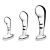 Набор из 3 стальных стимуляторов простаты Stainless Steel P-spot Training Set - b-Vibe - в Стерлитамаке купить с доставкой