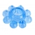 Голубая гелевая насадка-цветок - Toyfa Basic - в Стерлитамаке купить с доставкой