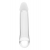 Прозрачная насадка-удлинитель 8.8’’ Extender With Ball Strap - 23,6 см. - Dream Toys - в Стерлитамаке купить с доставкой
