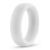 Белое люминесцентное эрекционное кольцо Silicone Glo Cock Ring - Blush Novelties - в Стерлитамаке купить с доставкой