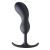 Черный массажер простаты с утяжелителями Premium Silicone Weighted Prostate Plug Large - 18,8 см. - XR Brands - в Стерлитамаке купить с доставкой