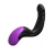 Черно-фиолетовый вибромассажёр простаты Hyper-Pulse P-Spot Massager - Pipedream - в Стерлитамаке купить с доставкой