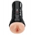 Телесный мастурбатор-вагина в черной колбе Super Luscious Lips XXL - Pipedream - в Стерлитамаке купить с доставкой