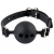 Силиконовый кляп-шар с отверстиями для дыхания Silicone Breathable Ball Gag Small - Pipedream - купить с доставкой в Стерлитамаке