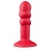 Красная анальная пробка SHOVE UP 5INCH SILICONE BUTT PLUG RED - 12,7 см. - NMC