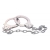 Наручники из металла с длинной цепочкой CHROME HANDCUFFS METAL HANDCUFFS W. KEY - NMC - купить с доставкой в Стерлитамаке