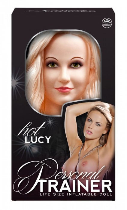 Надувная кукла с вибрацией и 2 любовными отверстиями Hot Lucy Lifesize Love Doll - NMC - в Стерлитамаке купить с доставкой