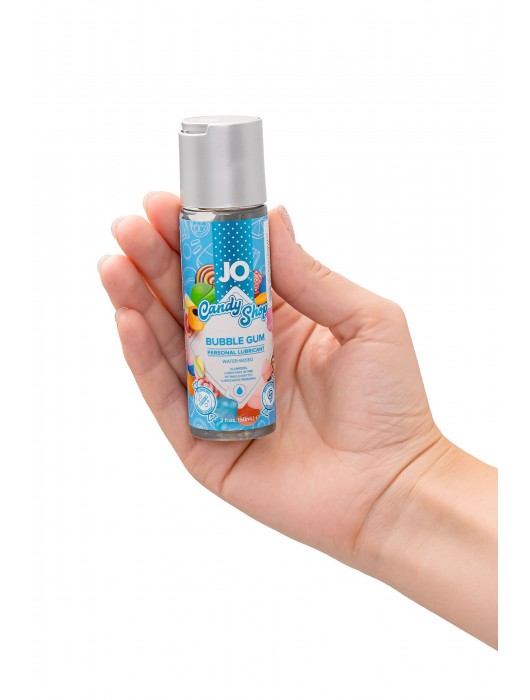 Смазка на водной основе Candy Shop Bubblegum с ароматом жвачки - 60 мл. - System JO - купить с доставкой в Стерлитамаке
