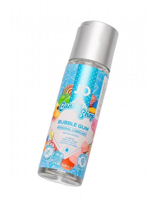 Смазка на водной основе Candy Shop Bubblegum с ароматом жвачки - 60 мл. - System JO - купить с доставкой в Стерлитамаке
