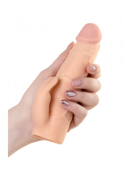 Телесная насадка Toyfa XLover для увеличения размера - 16,8 см. - ToyFa - в Стерлитамаке купить с доставкой