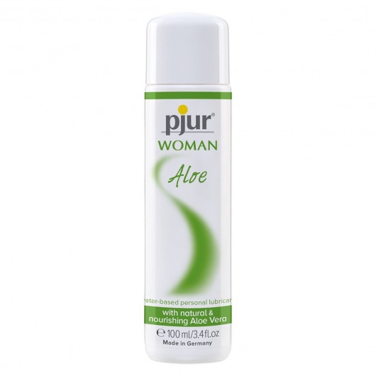 Лубрикант на водной основе pjur WOMAN Aloe - 100 мл. - Pjur - купить с доставкой в Стерлитамаке