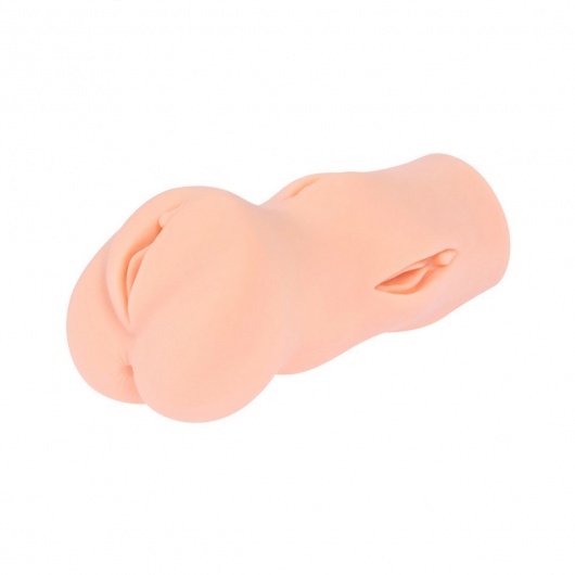 Телесный мастурбатор-вагина с двойным слоем - KOKOS - в Стерлитамаке купить с доставкой