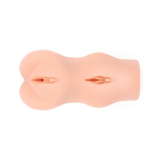 Телесный мастурбатор-вагина с двойным слоем - KOKOS - в Стерлитамаке купить с доставкой