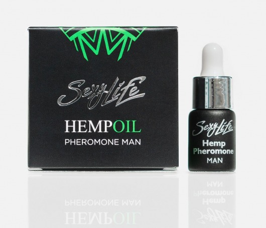 Мужские духи с феромонами Sexy Life HEMPOIL man - 5 мл. -  - Магазин феромонов в Стерлитамаке