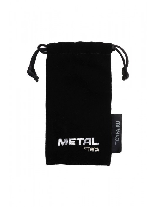 Серебристая коническая анальная пробка с красным кристаллом-сердечком - 7 см. - ToyFa - купить с доставкой в Стерлитамаке