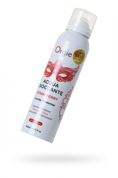 Шипучая увлажняющая пена для чувственного массажа Orgie Acqua Croccante - 150 мл. - ORGIE - купить с доставкой в Стерлитамаке
