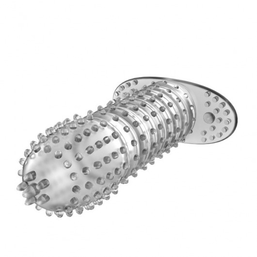 Закрытая прозрачная насадка Crystal sleeve - 12 см. - Erowoman-Eroman - в Стерлитамаке купить с доставкой