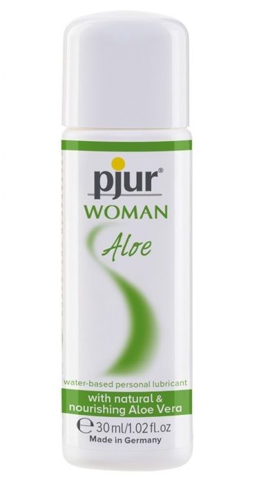 Лубрикант на водной основе pjur WOMAN Aloe - 30 мл. - Pjur - купить с доставкой в Стерлитамаке