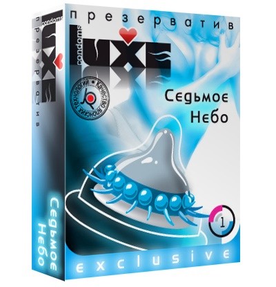 Презерватив LUXE  Exclusive  Седьмое небо  - 1 шт. - Luxe - купить с доставкой в Стерлитамаке