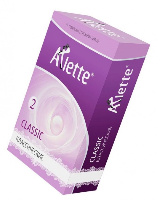 Классические презервативы Arlette Classic - 6 шт. - Arlette - купить с доставкой в Стерлитамаке