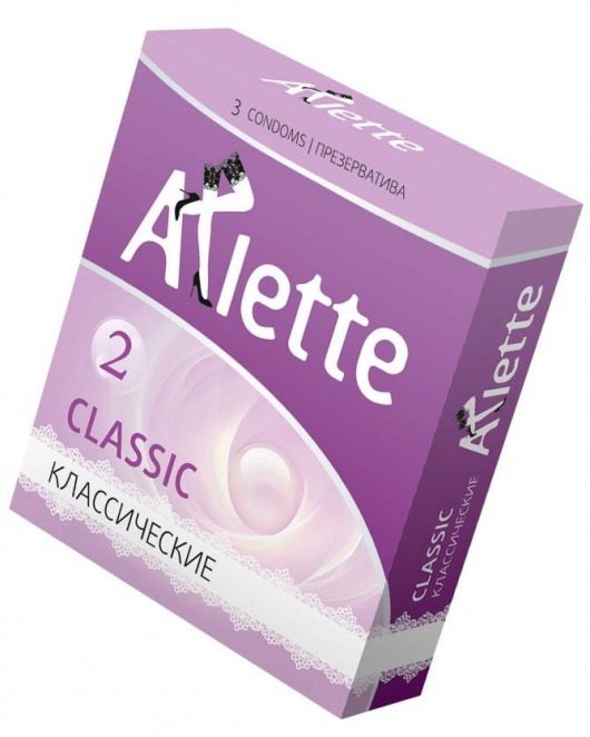 Классические презервативы Arlette Classic - 3 шт. - Arlette - купить с доставкой в Стерлитамаке