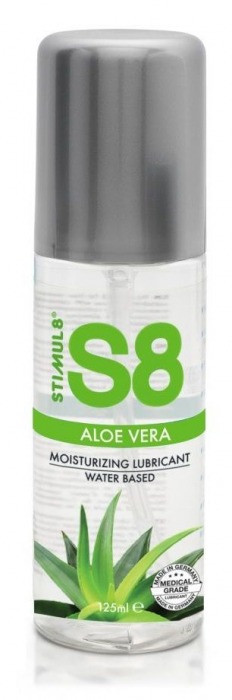 Лубрикант на водной основе S8 Aloe Vera Lube - 125 мл. - Stimul8 - купить с доставкой в Стерлитамаке