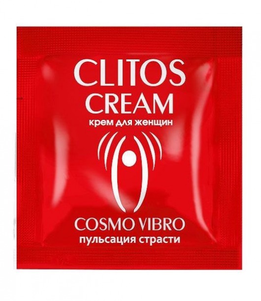 Пробник возбуждающего крема для женщин Clitos Cream - 1,5 гр. - Биоритм - купить с доставкой в Стерлитамаке