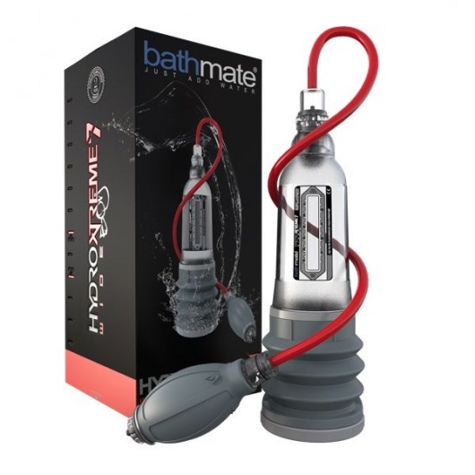 Прозрачная гидропомпа HydroXTREME7 Wide Boy - Bathmate - в Стерлитамаке купить с доставкой