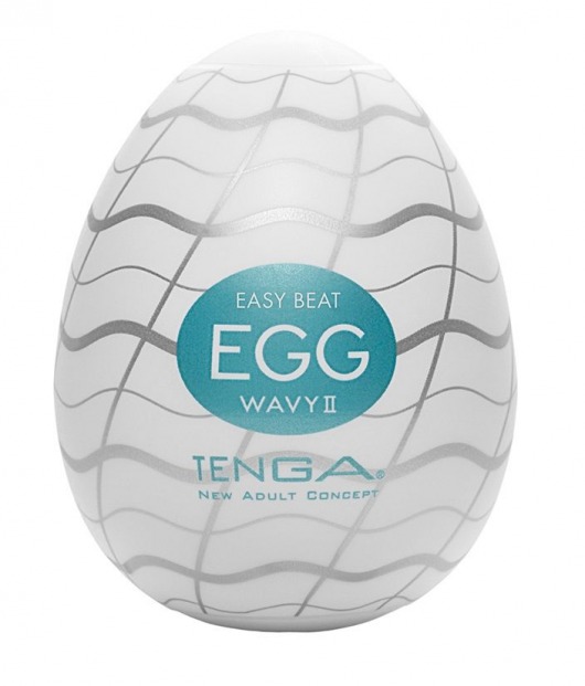 Мастурбатор-яйцо EGG Wavy II - Tenga - в Стерлитамаке купить с доставкой